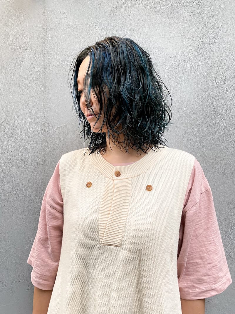 深海のヘアスタイル