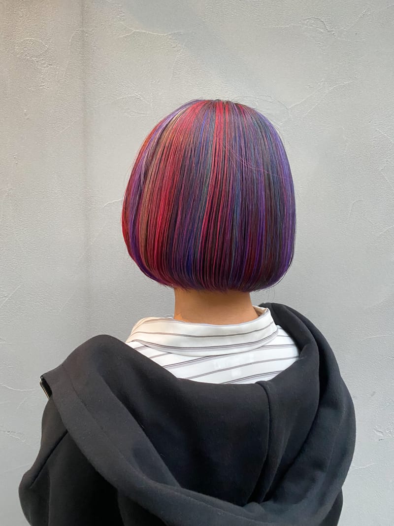 イロアソビのヘアスタイル