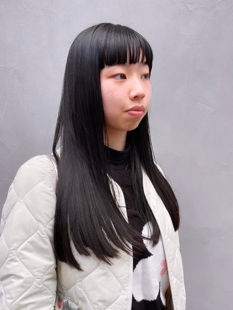 ロング/キュート/ナチュラルのヘアスタイル