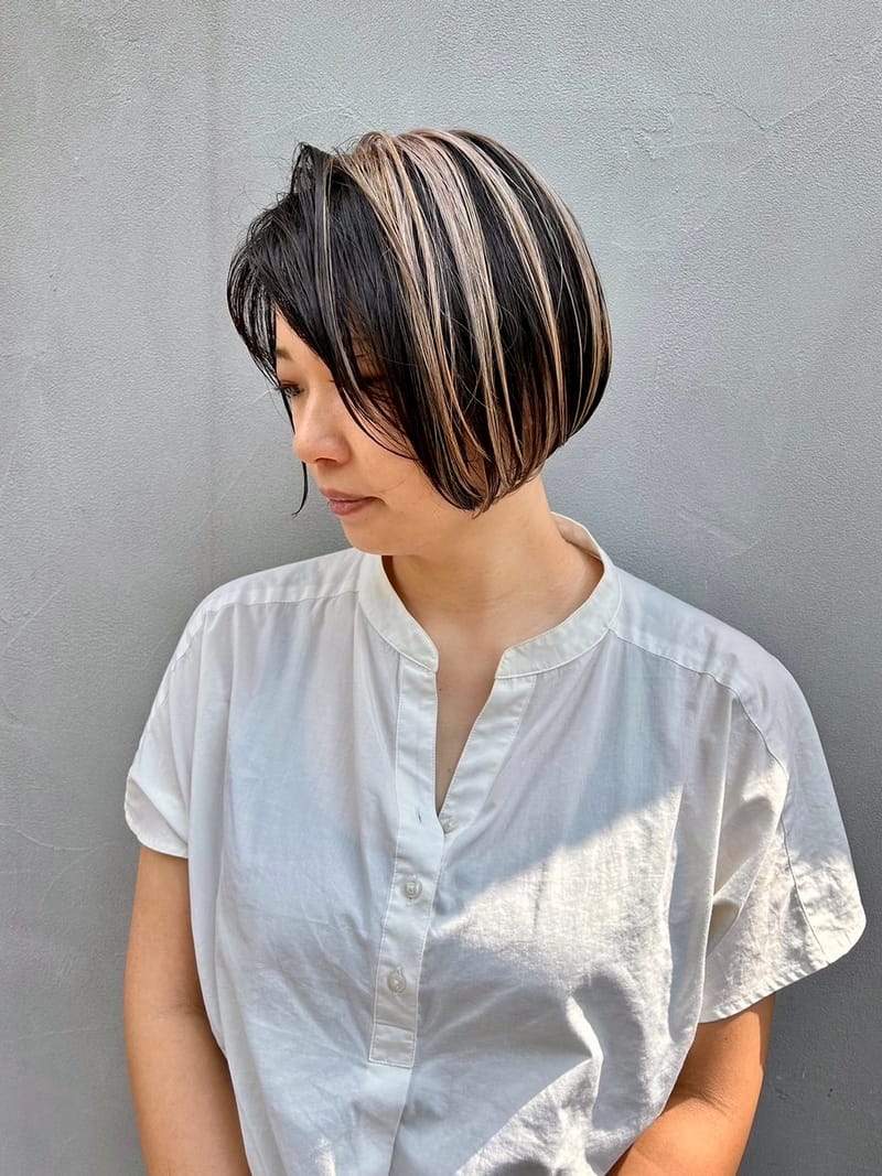 ショート/エレガント/キュートのヘアスタイル